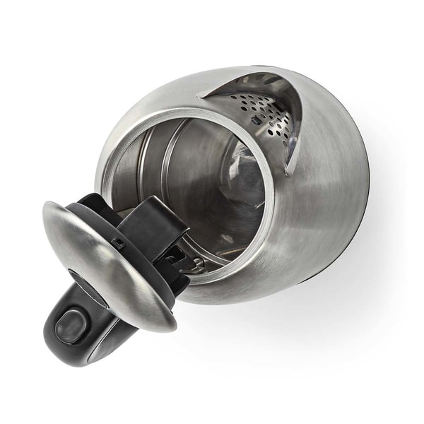 Nedis KAWK350EAL elkedel 1,7 L 2200 W Sort, Sølv