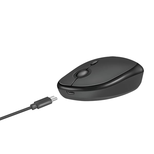 LogiLink ID0204 hiiri Office Molempikätinen RF Wireless + Bluetooth 1600 DPI