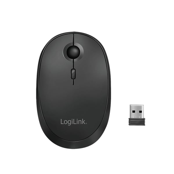Pikkukuva 2 / 9: LogiLink ID0204 hiiri Office Molempikätinen RF Wireless + Bluetooth 1600 DPI