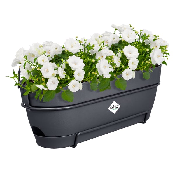 Miniatyrbillede 11 af 12: elho 8711904522230 plantekasse Plast Sort