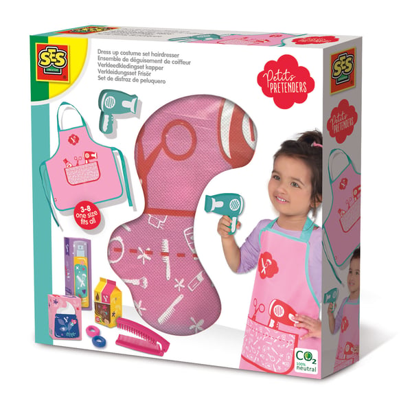 SES Creative Petits Pretenders Dress up costume hairdresser SES Creative Petits Pretenders Dress up costume hairdresser