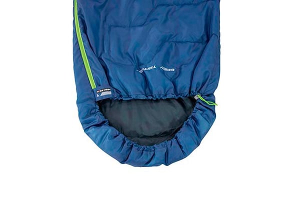 High Peak Easy Travel Semirektangulär sovsäck Polyester Blå