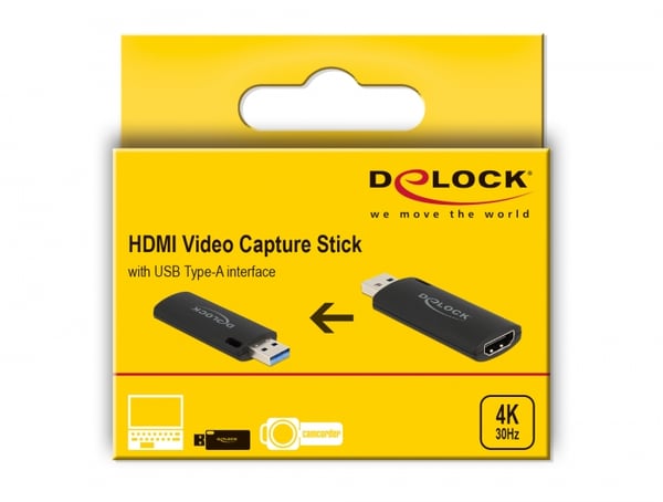 DeLOCK 88307 videoupptagningsenheter USB 2.0