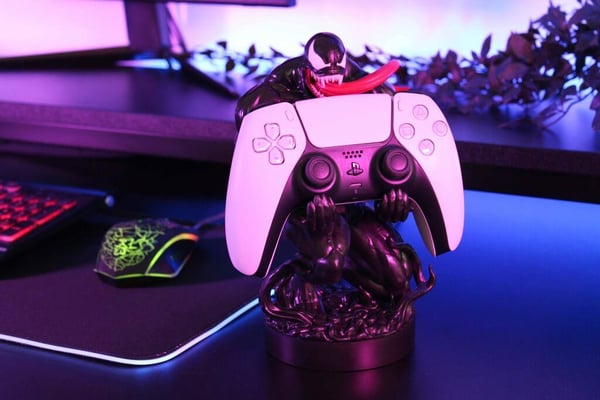 Miniatyrbillede 7 af 7: Exquisite Gaming Cable Guys Venom Passiv holder Gaming kontrolenhed, Mobiltelefon/Smartphone, Fjernbetjening Sort, Rød