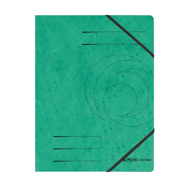 Herlitz 972471 mappar Kartong Grön A4