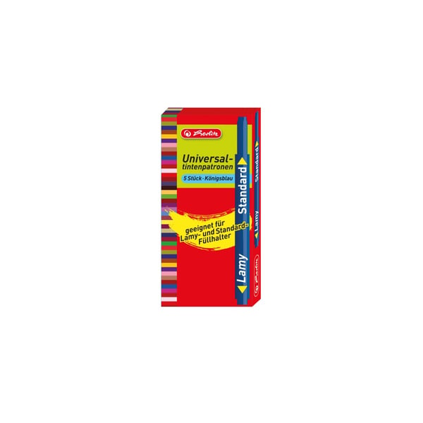 Herlitz 10435378 genopfyldelig pen 5 stk Herlitz 10435378 genopfyldelig pen 5 stk