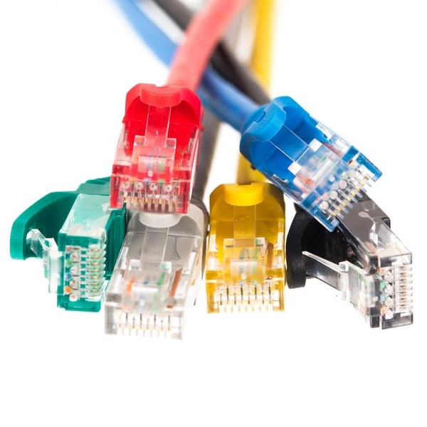 Netrack BZPAT55UE netværkskabel Grå 5 m Cat5e U/UTP (UTP)