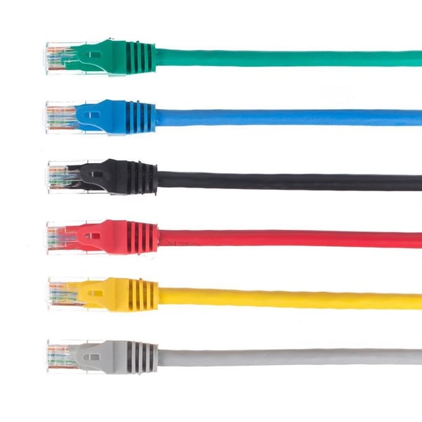 Netrack BZPAT55UE netværkskabel Grå 5 m Cat5e U/UTP (UTP)