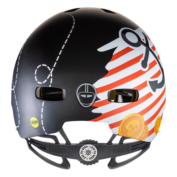 Miniatyrbillede 2 af 5: Nutcase Helmets Nutcase Helm Little Nutty Ride The Plank 48-52cm Sort, Rød, Hvid