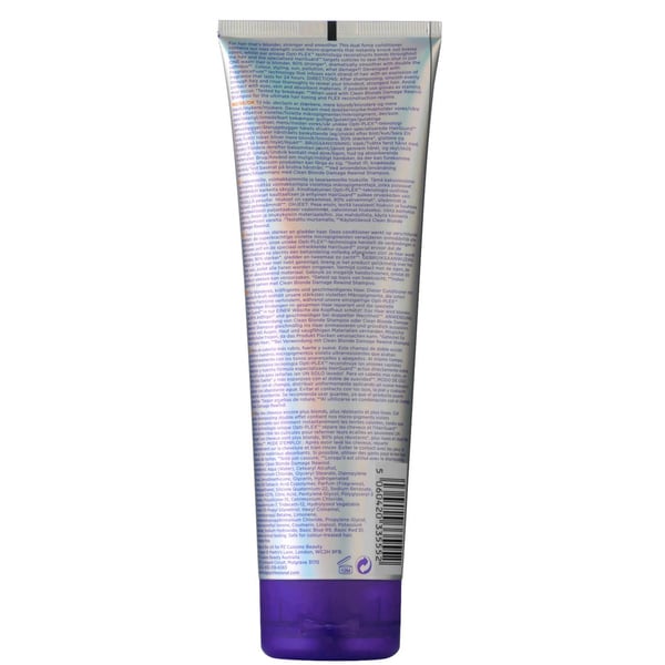 Fudge Professional Clean Blonde Damage Rewind Purple Toning Conditioner 250ml Professionellt balsam Unisex