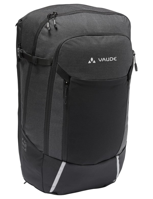 Miniatyrbillede 1 af 4: VAUDE Cycle 28 II Luminum Bagside Cykeltaske 28 L Polyester, Polyurethan Sort