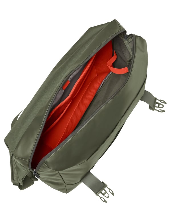 Miniatyrbillede 3 af 3: VAUDE Mineo Messenger 22 Termoplastisk polyurethan (TPU), Polyester Kaki Unisex Messenger taske