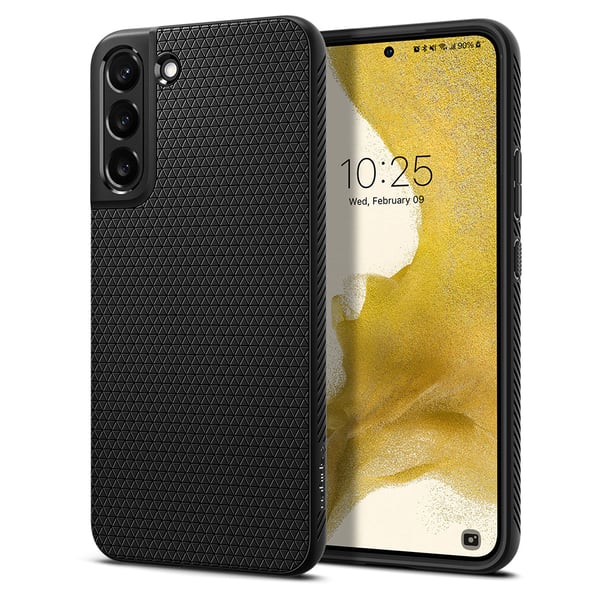 Spigen Liquid Air mobiltelefon etui 16,8 cm (6.6") Cover Sort