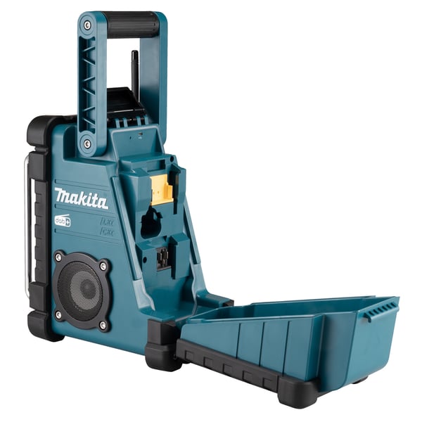 Miniatyrbillede 8 af 8: Makita DMR110N radio Arbejdsområde Digital Sort, Turkis