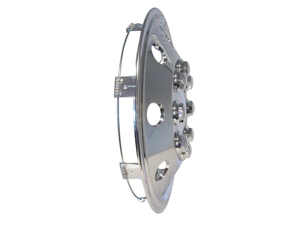 Carpoint 2210203 pölykapseli 40,6 cm (16") Muovi Hopea 4 kpl