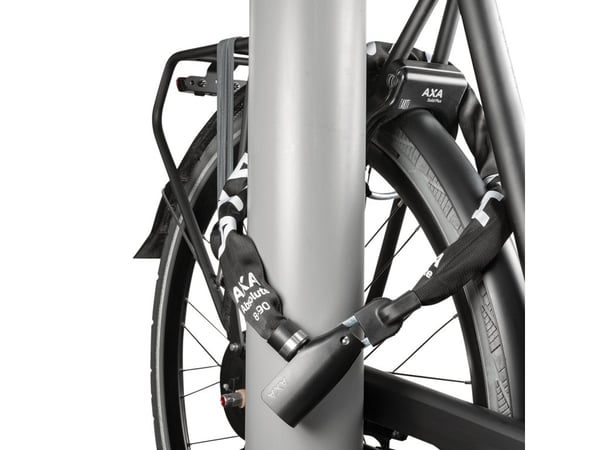 AXA 5011685 cykellås Sort, Hvid 452 mm Kædelås