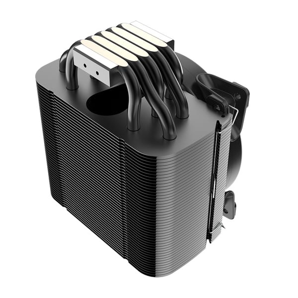 PCCOOLER GI-H58UB Corona Blau CPU Kühler Processor Nedkylningssats 12 cm Svart, Blå