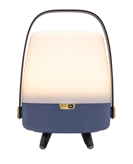 Kooduu Lite-up PLAY Mini Bärbar monohögtalare Blå, Vit, Trä 8 W Kooduu Lite-up PLAY Mini Bärbar monohögtalare Blå, Vit, Trä 8 W