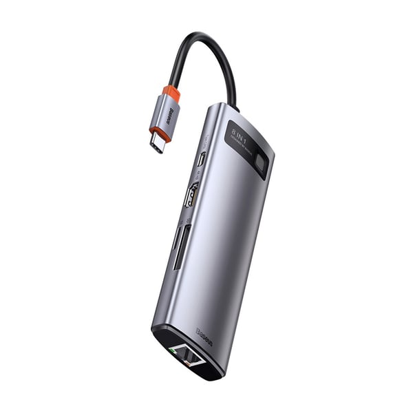 Pikkukuva 2 / 11: Baseus Metal Gleam USB 3.2 Gen 1 (3.1 Gen 1) Type-C Harmaa