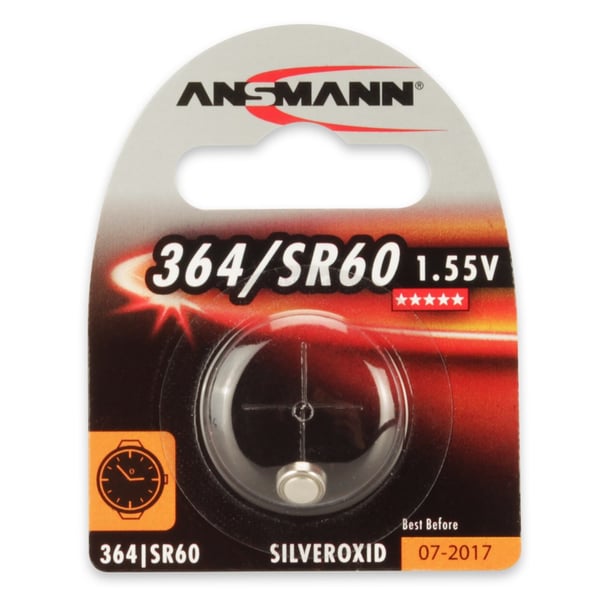 Ansmann 1516-0022 hushållsbatteri Engångsbatteri Silver-oxid (S)