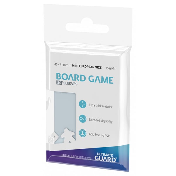 Miniatyrbillede 2 af 4: ULTIMATE GUARD Board Game Sleeves Mini European Board Game Kort ærme