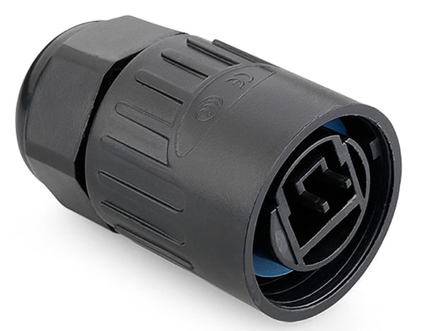 Alcasa IC06-R101 kabelsamler RJ45 Sort