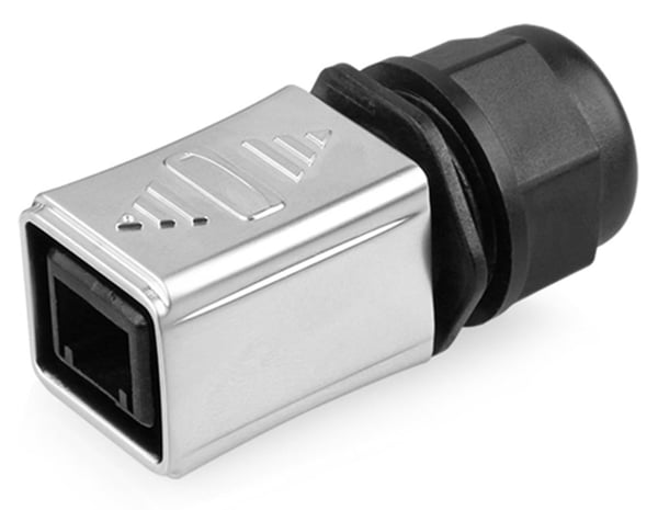 Miniatyrbild 1 av 6: Alcasa IC06-R301 kabelkontakter RJ45 Grå