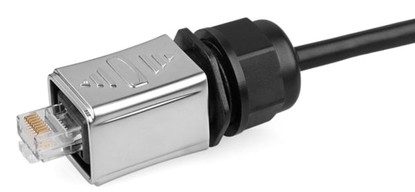 Miniatyrbild 5 av 6: Alcasa IC06-R301 kabelkontakter RJ45 Grå