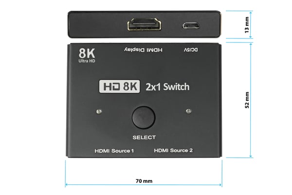 Miniatyrbild 3 av 6: Alcasa HDMI Switcher