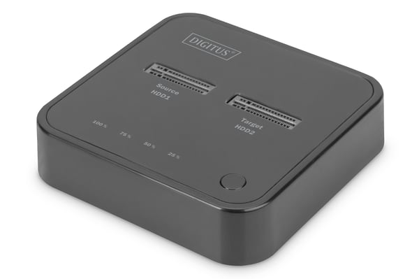 Pikkukuva 1 / 6: Digitus DA-71545 kannettavien tietokoneiden telakka ja porttitoistin Langallinen USB 3.2 Gen 2 (3.1 Gen 2) Type-C Musta