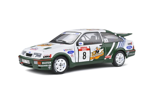 Miniatyrbillede 1 af 10: Solido Ford Sierra Cosworth Sportsbil model Formonterede 1:18