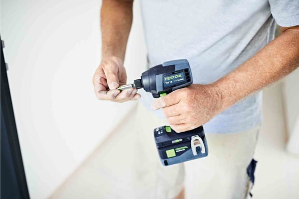 Festool TID 18-Basic 3200 RPM Svart, Blå