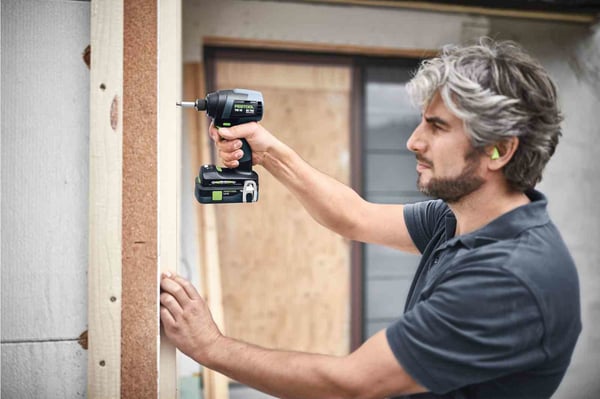 Festool TID 18-Basic 3200 RPM Svart, Blå