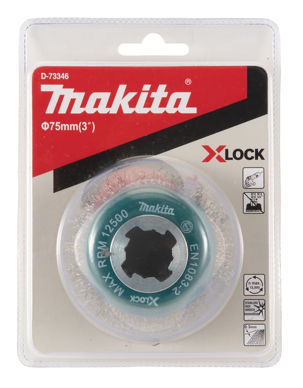 Miniatyrbild 4 av 4: Makita D-73346 slipskiva Slipborste