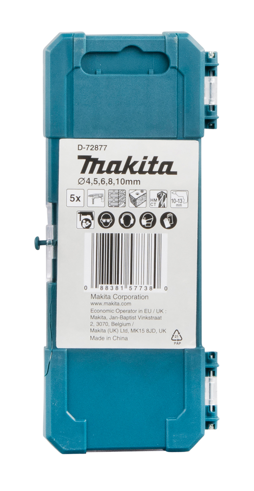 Miniatyrbillede 4 af 4: Makita D-72877 borehoved Boresæt 5 stk