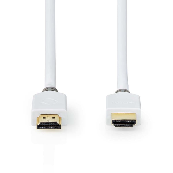 Pikkukuva 3 / 3: Nedis CVBW34000WT30 HDMI-kaapeli 3 m HDMI-tyyppi A (vakio) Valkoinen