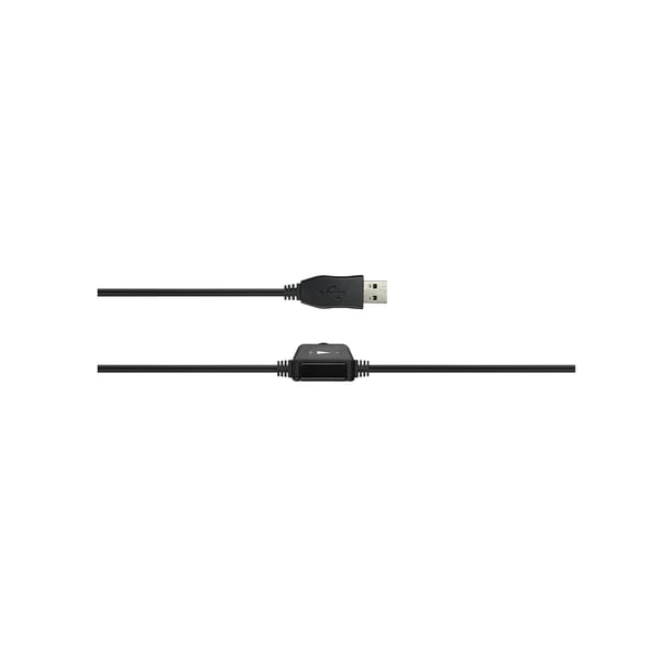 Pikkukuva 3 / 5: Canyon CNS-CHSU1B kuulokkeet ja kuulokemikrofoni Langallinen Pääpanta Puhelut/Musiikki USB A-tyyppi Musta