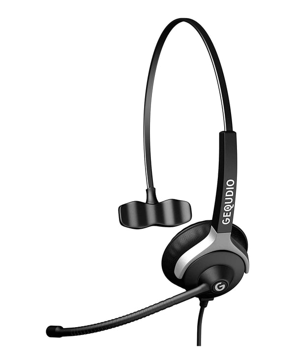 GEQUDIO WA9003 hovedtelefoner/headset Ledningsført Kontor/Callcenter Sort GEQUDIO WA9003 hovedtelefoner/headset Ledningsført Kontor/Callcenter Sort