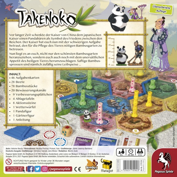 Pegasus Takenoko Lautapeli Perhe