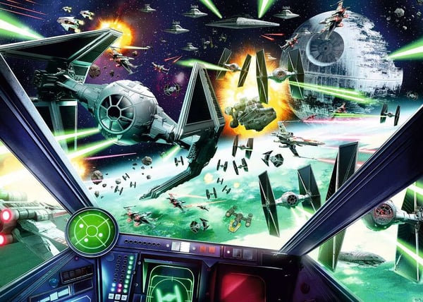 Ravensburger Star Wars Puslespil 1000 stk Fjernsyn/film