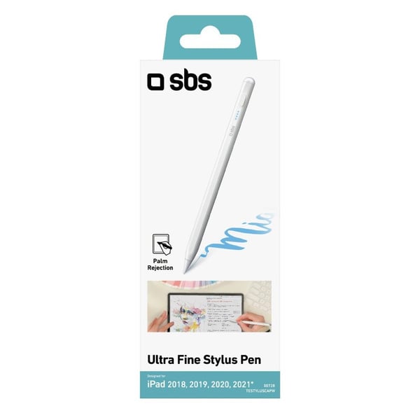 Miniatyrbild 2 av 2: SBS TESTYLUSCAPW stylus-pennor Vit