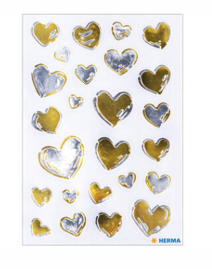 Pikkukuva 5 / 7: HERMA Hearts lasten tarra