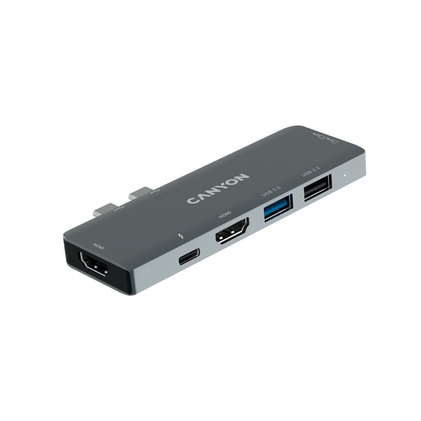 Miniatyrbillede 1 af 5: Canyon DS-5 USB 2.0 Type-C Grå