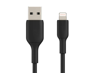 Miniatyrbillede 2 af 3: Hamlet XCU2A-LGT200 Lightning kabel 2 m Sort