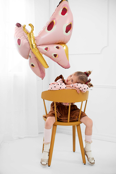PartyDeco Folieballon Sommerfugl, 120x87 cm one size