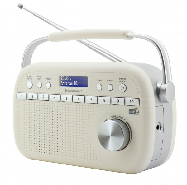 Miniatyrbillede 2 af 4: Soundmaster DAB280BE radio Bærbar Analog & digital Beige