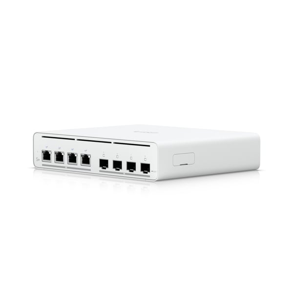 Ubiquiti UISP Switch Plus Administreret 2.5G Ethernet (100/1000/2500) Strøm over Ethernet (PoE) 1U Hvid