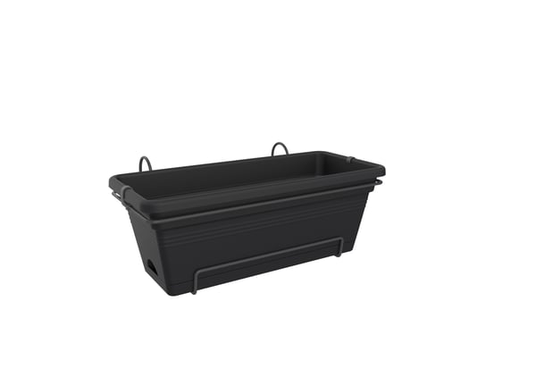 elho 8711904315078 plantekasse Udendørs Plast Sort