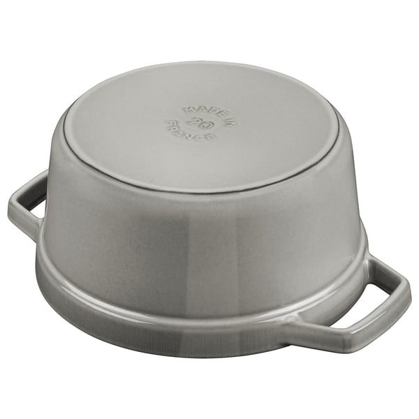 Staub 40509-312-0 sovsegryde 5,25 L Rund Grafit, Grå