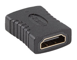 Miniatyrbillede 1 af 4: Lanberg AD-HDMI-01 kabel kønsskifter HDMI 2.0 Sort